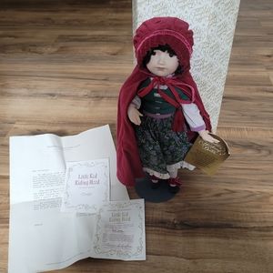Franklin Heirloom Red Riding Hood doll